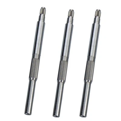 Nerūdijančio plieno SUS304 SUS316 Tikslus išmestas velenas